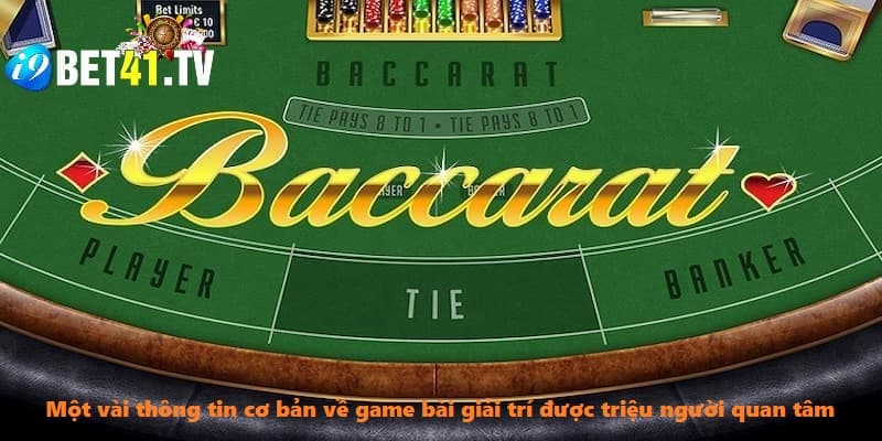 cách chơi Baccarat