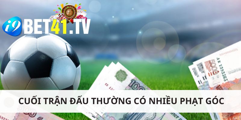 Cuối trận đấu thường là lúc có nhiều bàn phạt góc nhất