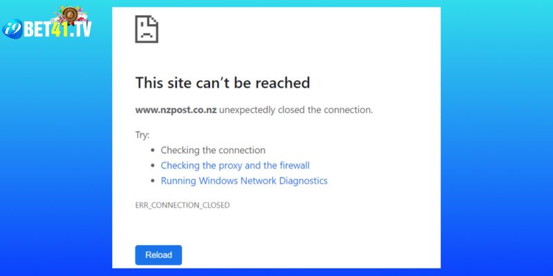 Nguyên nhân không thể truy cập vào trang chủ i9bet